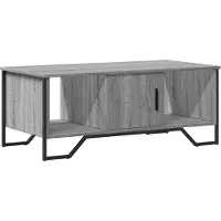 vidaXL Table basse Gris Sonoma 100x51x40 cm Bois composite