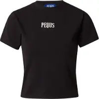 PEQUS T-shirt 'Paradise Beach Club' violet clair / noir / blanc