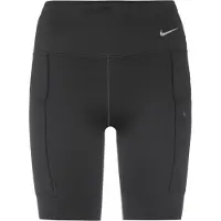 Nike Pantalon de sport gris clair / noir