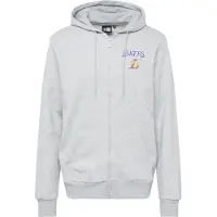 New Era Veste de survêtement 'LOSLAK' gris / mûre / orange clair / blanc