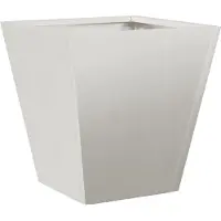 vidaXL Jardinière 30x30x30 cm acier inoxydable