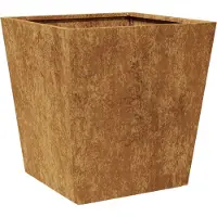 vidaXL Jardinière 40x40x40 cm acier résistant aux intempéries