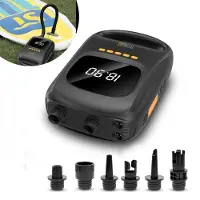 Technaxx Pompe à air à batterie SUP avec fonction powerbank TX-266