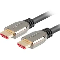 Lanberg ca-hdmi-30cu-0005-bk Câble hdmi 0,5 m hdmi typu a (standard) 8k 60hz