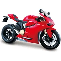 May-cheong-group Véhicules Miniatures Die Cast 1/12 Moto Special Edition - Ducati 1199 Panigale - Rouge-