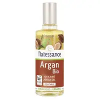 Natessance Huile d’Argan Bio Équitable 100 % Pure 50 ml Huile