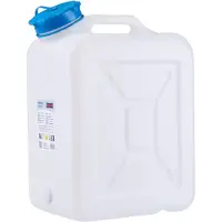 Hünersdorff Bidon à ouverture large, 31 litres, nature