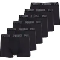 Puma Boxers BASIC X6 hommes - Noir - EU S