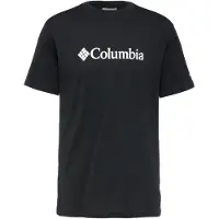 Columbia Csc Basic Logo Short Sleeve T-shirt Noir S Homme