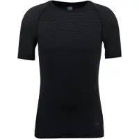 Odlo Crew Performance Light Eco Short Sleeve Base Layer Noir 2XL Homme