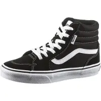 Vans Baskets montantes Filmore pour enfants, chaussures de sport, sneakers, couleur noire, pour un usage quotidien