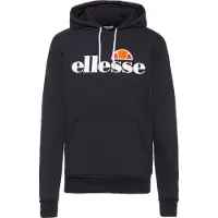 Ellesse Sweat-shirt 'Gottero' bleu foncé / orange / rouge / blanc