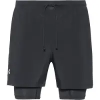 Under Armour Pantalon de sport 'Launch' noir / blanc