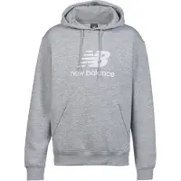 New Balance Sweat-shirt 'Essentials' gris chiné / blanc
