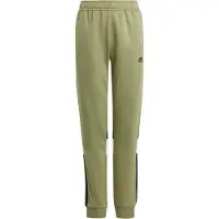 Adidas Tiberio 3 Stripes Colorblock Fleece Joggers Vert 15-16 Years Enfants