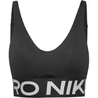 Nike Soutien-gorge de sport 'Indy' noir / blanc
