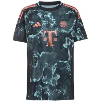 Adidas Fc Bayern Munich 24/25 Woman Short Sleeve T-shirt Gris S Femme