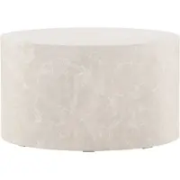 Venture Home York table basse Ø80 cm beige.