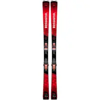 Rossignol - Packs (skis + fix) - Pack skis piste - Hero Elite Mt Ca K + Nx 12 Konect Gw Black/Hot Red 2025 pour Homme en Bois - Taille 175 cm - Rouge
