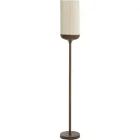 Light & Living Lampadaire - beige marron - Dania - coton métal - Ø 23cm - E27 - 1738152 -