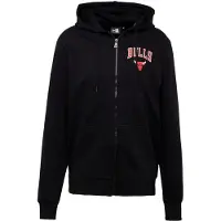 New Era Veste de survêtement 'ESSENTIALS CHIBUL' rouge / noir / blanc