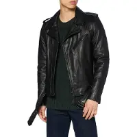 Schott NYC Homme Lc1140blk Blouson Cuir, Noir, XL EU