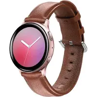 Beline pasek Watch 22mm Elegance brazowybrown (22 mm, Cuir, cuir écologique, eco cuir, Plastique), Sangles de montre, Marron