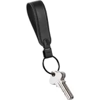 OrbitKey Hommes, Porte-clés, Porte-clés à boucle, noir, Noir