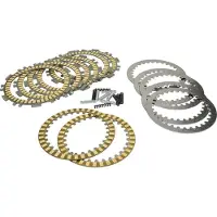 Polini Yamaha T-max 530 Clutch Friction Plates Argenté