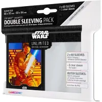 GameGenic Star Wars : Unlimited Art Sleeves Double Sleeving Pack - Luke Skywalker