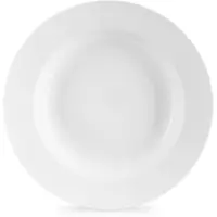 Orion Talerz obiadowy głęboki porcelanowy MONA 24,5 cm, 350 ml, Assiettes, Blanc