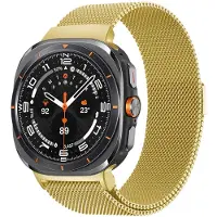 IMoshion Bracelet magnétique milanais pour Samsung Galaxy Watch Ultra 2 (2026) / Ultra (2024/2025) - Doré