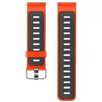 Beline pasek Watch 20mm Double Couleur Silicone czerwono-czarny red/black box (20 mm, Acier inoxydable, Silicone), Sangles de montre, Noir, Rouge