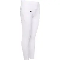 Euro-Star Easy Rider by riding leggings Dietse Full Grip blanc enfants, Taille:164