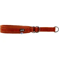 Hurtta Casual halsbånd m. halvkvael, cinnamon 25-35 cm (Chien)