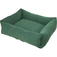 FANTAIL Courbe pour chien Snug Botanical Green 100x80cm (Chat, Chien)