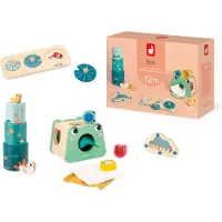 Janod - Set de jeu 12 mois Jouets sensoriels - Développement bébé