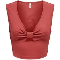 ONLY Haut 'Jany' rouge rouille