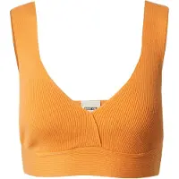 ABOUT YOU x Laura Giurcanu Tops en tricot 'Janine' orange
