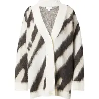 Warehouse Cardigan beige / marron / blanc