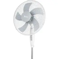 Ardes Steelo 40PW Ventilateur de sol 40cm Silencieux Réglable 40W Base Stable