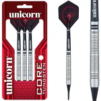 Unicorn Core Tungsten Style 2 fléchettes souples 1 jeu (20 g)