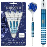 Unicorn Gary Anderson Silver Star 80% Darts Clair 21 g