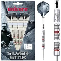 Unicorn Fléchettes en acier Silver Star James Wade (22 g)