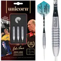 Unicorn Champion du monde John Lowe Steel Darts (23 g)