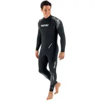 Seac Sub M.lungo Cover 5 Mm Freediving Wetsuit Noir S Homme