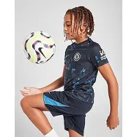 Nike Haut de foot d'avant-match à manches courtes Dri-FIT Chelsea FC Academy Pro pour ado - Bleu | Taille S