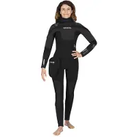 Mares Pro Therm 8/7 Mm Woman Diving Wetsuit Noir 4L Femme