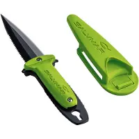 Salvimar Atlantis Black Blade Knife Vert