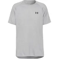 Under Armour T-Shirt fonctionnel 'Tech 2.0' gris clair / noir